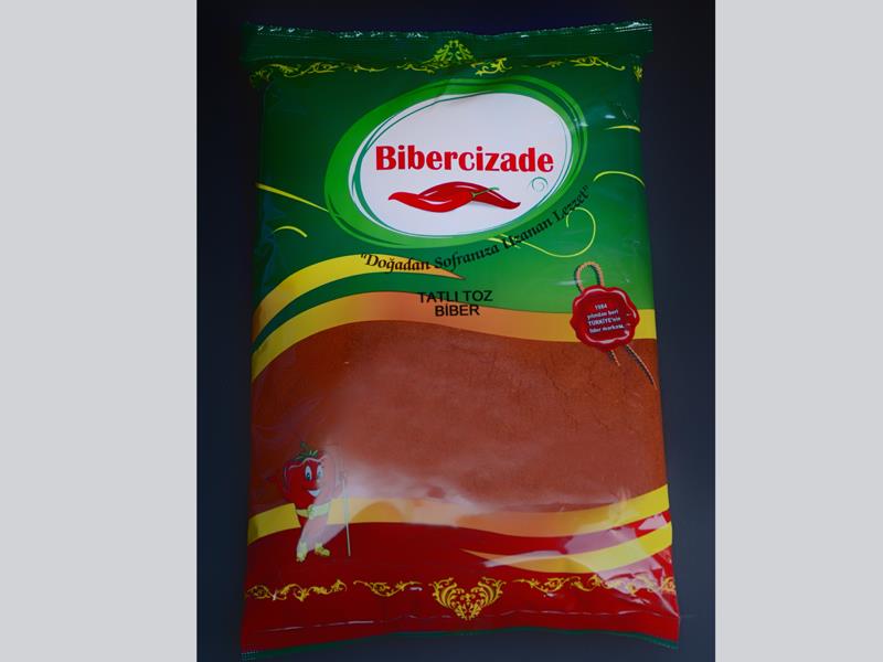 Bibercizade Tatlı Toz Biber 1 Kilo (12 Adet)