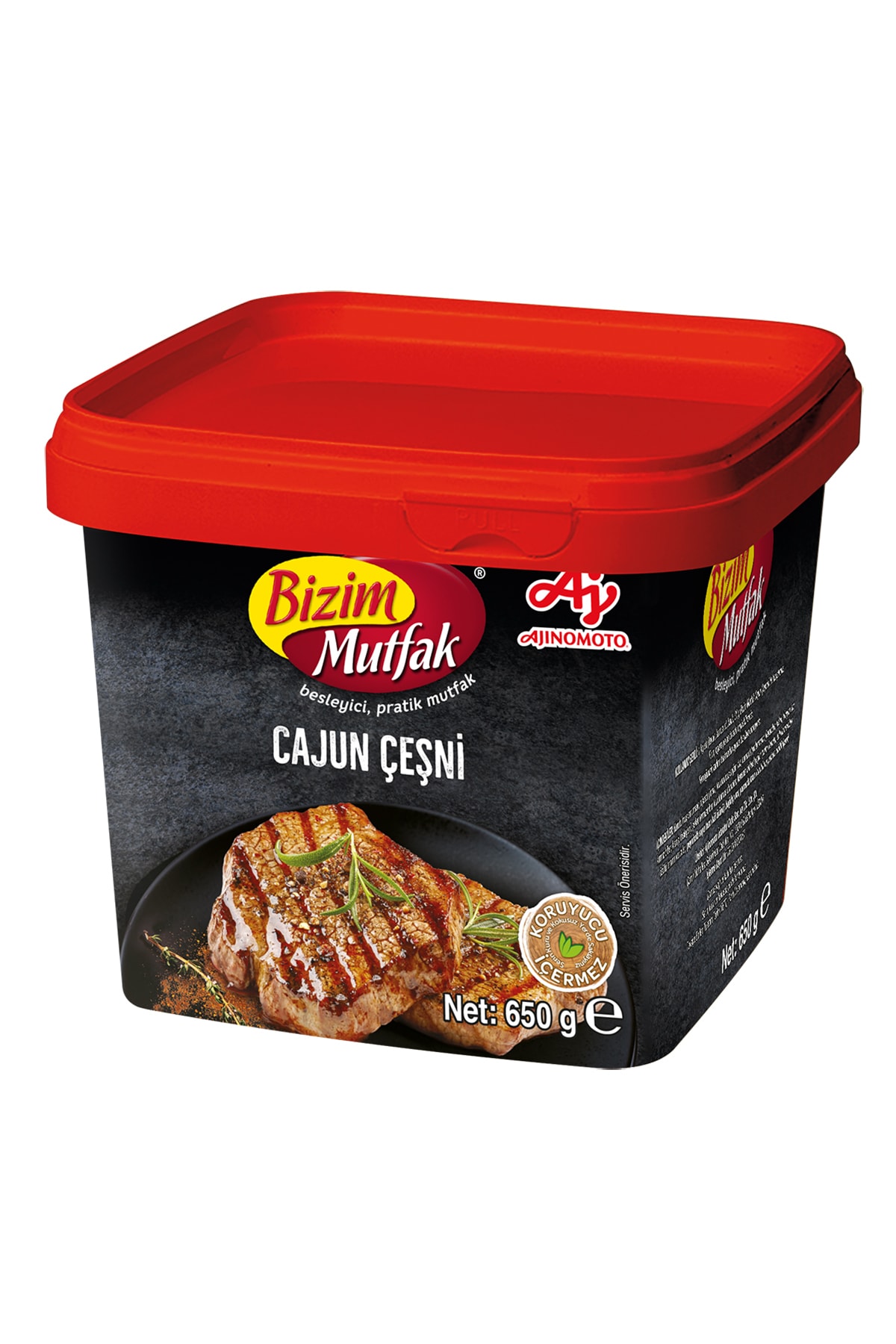 Bizim Mutfak Cajun Çeşnisi 650 Gram (8 Adet)