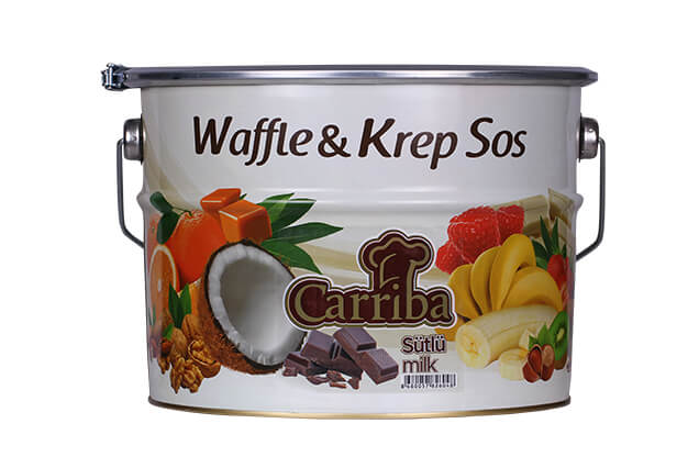 Carriba Waffle Sos Sütlü 10 Kilo
