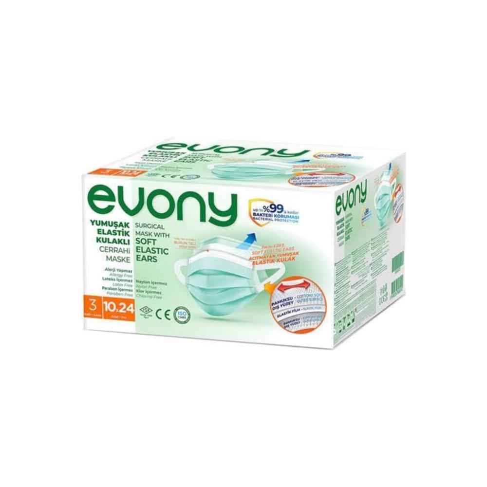 Focus Evony Cerrahi Maske 175*95 mm (24*10 Adet)