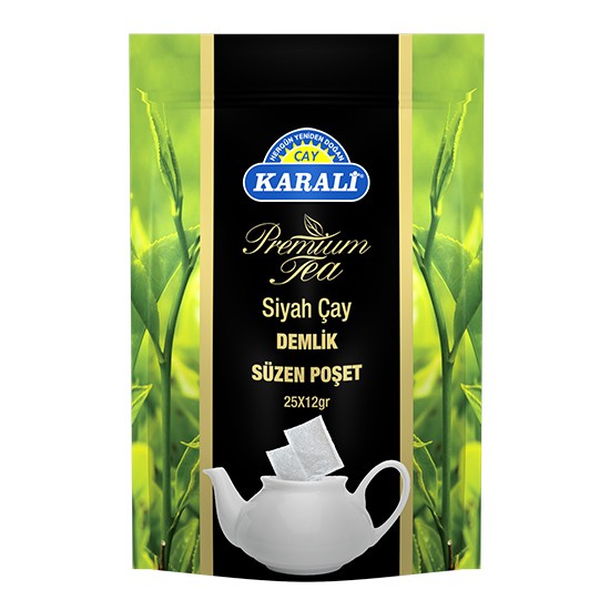 Karali Premium Doyback Demlik Poşet 12 Gram Çay (25*12 Adet)