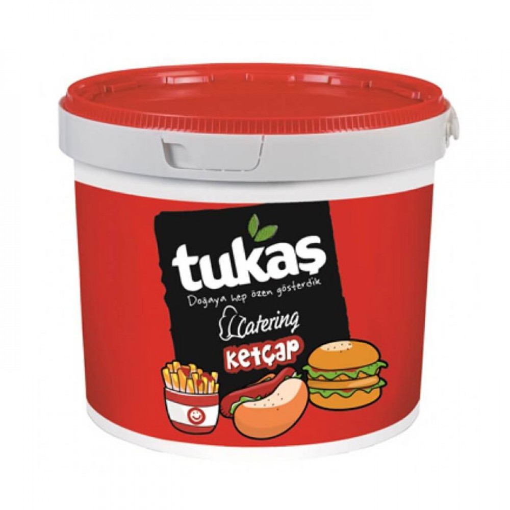 Tukaş Kova Ketçap 9000 Gram (2 Adet)