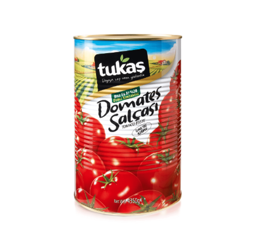 Tukaş Domates Salçası 4350 Gram (6 Adet)