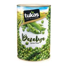 Tukaş Konserve Bezelye 5/1 Gram (6 Adet)