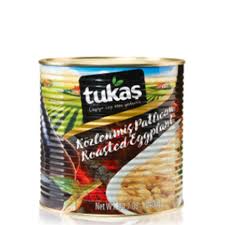 Tukaş Közlenmiş Patlıcan 2850 Gram (6 Adet)