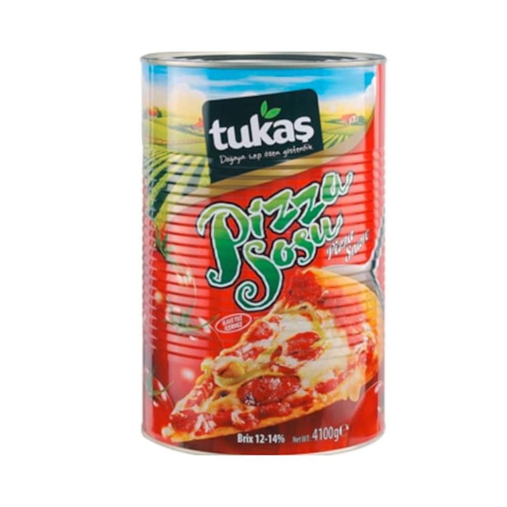 Tukaş Pizza Sosu 4100 Gram (16 Adet)
